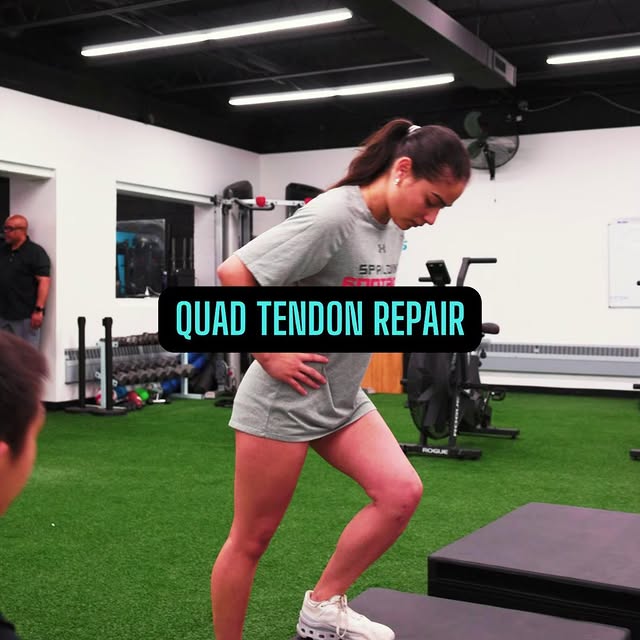 Post-op quad tendon repair. The hardest part isn't the surgery. It's what comes after �…