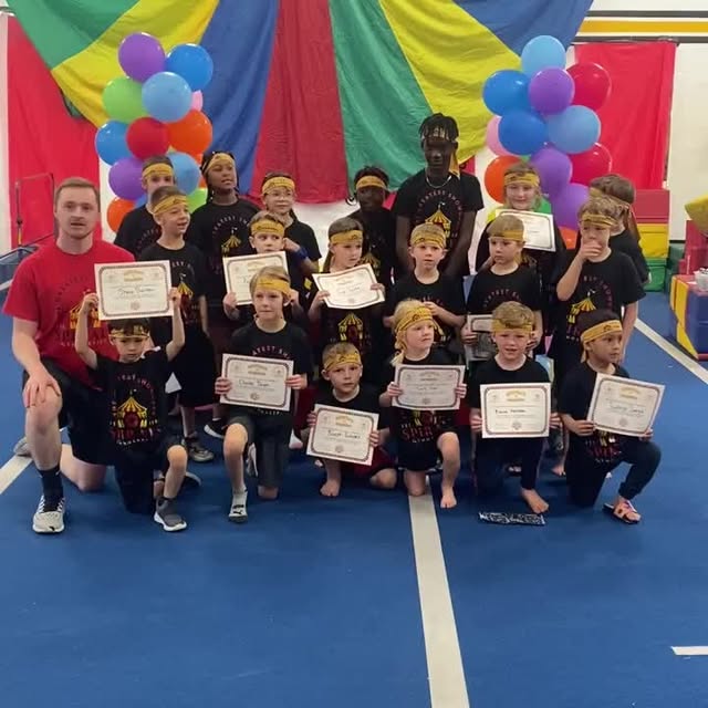 Reminiscing on all our fun at the Greatest Showcase! Featured is our ninja class after …
