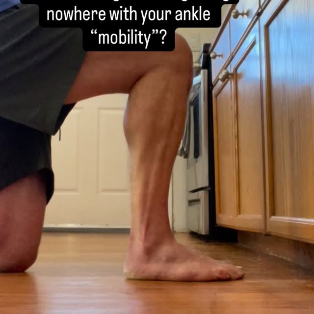 Are your ankle mobility drills getting you nowhere?

Try this instead.

A few common th…