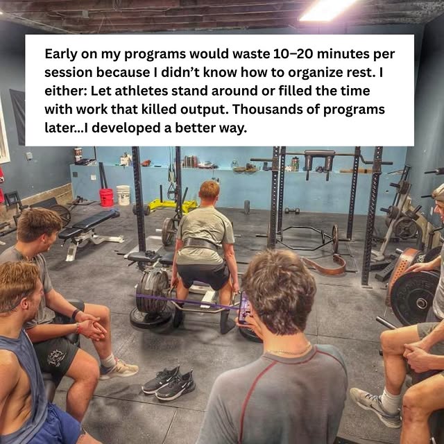 Like so many coaches, I fell into the trap of “filling” time.

If athletes were resting…