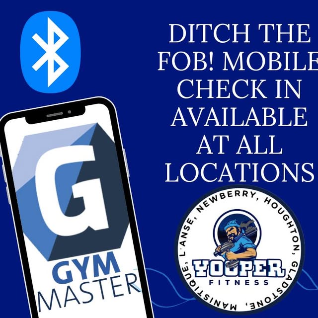 📱 New & Easier Gym Access at Yooper Fitness! 🔑

At all Yooper Fitness locations, memb…
