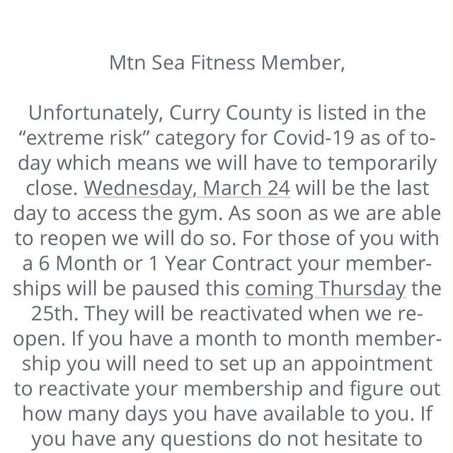 Covid Update: