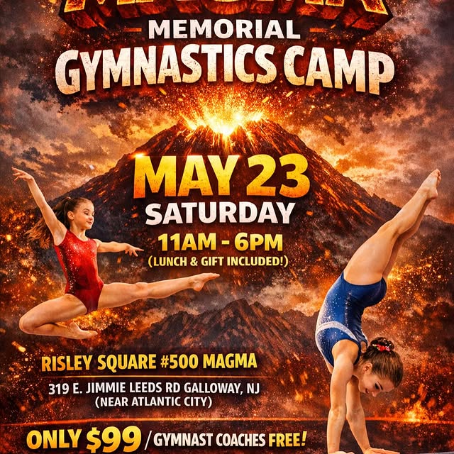 Join Magma Memorial Gymnastics Camp for an amazing day with Coach John, his staff and g…