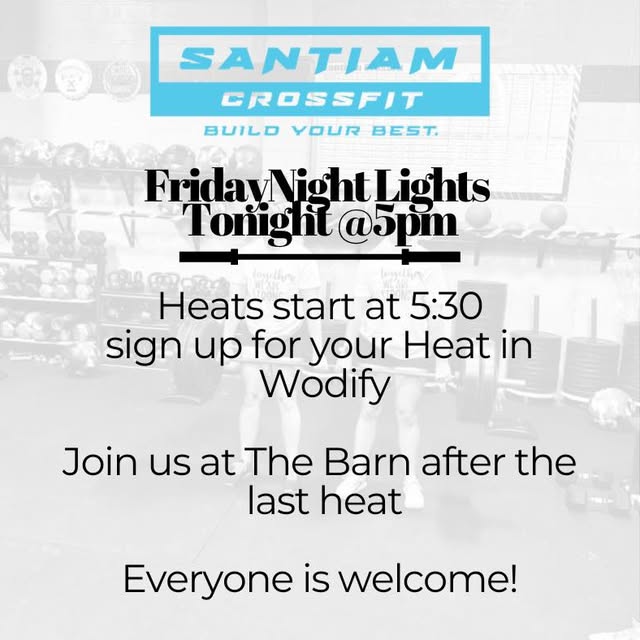 Join us for the final night of the Open tonight.  Everyone is welcome!