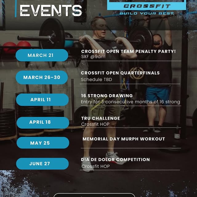 Just a few upcoming events we will be participating in.  Everyone is welcome!