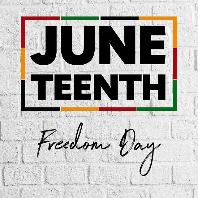 Today we honor Juneteenth a day of freedom, strength, and resilience.
Let’s continue fi…