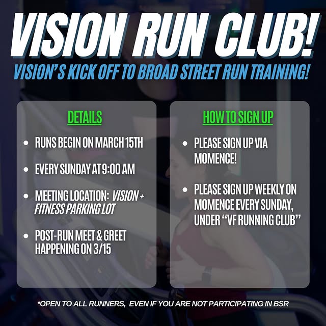 Run season is back. 👟💚

Join us as we train together, push each other, and prepare fo…