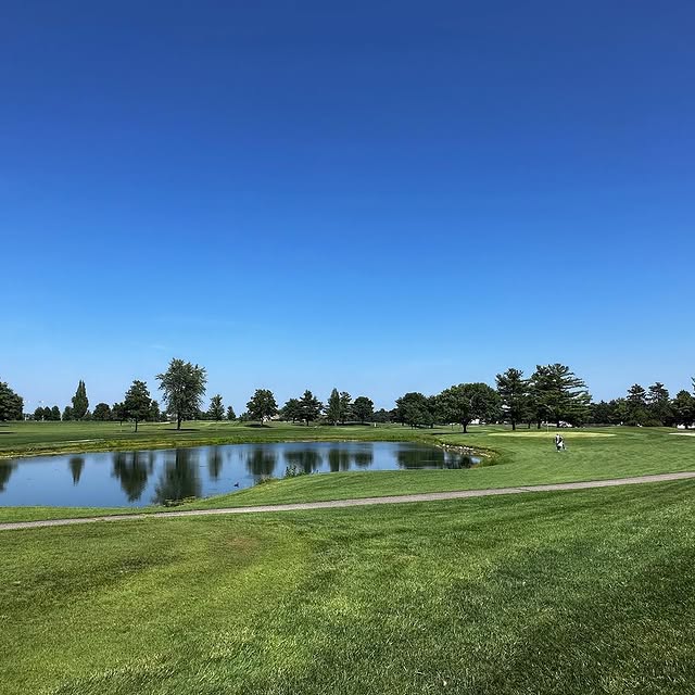 It’s a beautiful day to take a stroll on the walking path or play a round of golf at Mc…