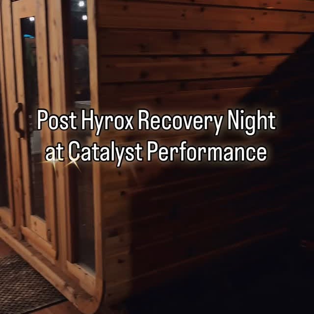 Race hard, recover harder! 

Shoutout to my friends at @catalystperformancesd for getti…