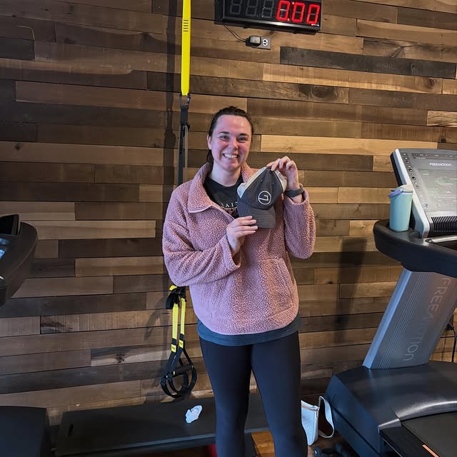 Congrats to Rita Rushton on completing 200 classes!  Way to go!!💪🏼

 #treadfitpaloshe…