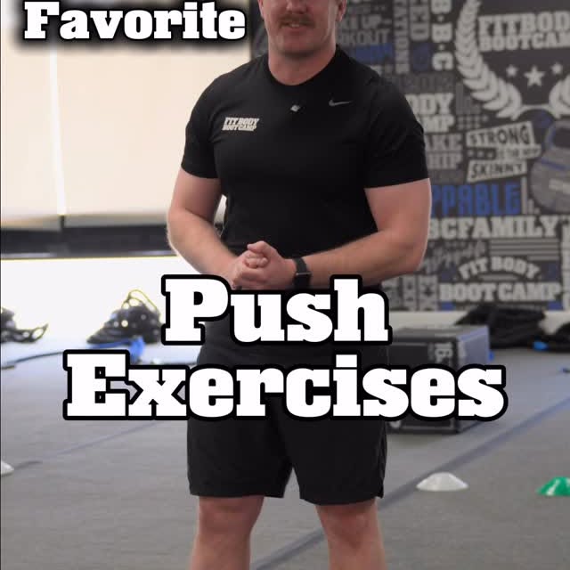 What are YOUR favorite push exercises?💪🏻
(also shoutout to Jake for pushing Courtney)