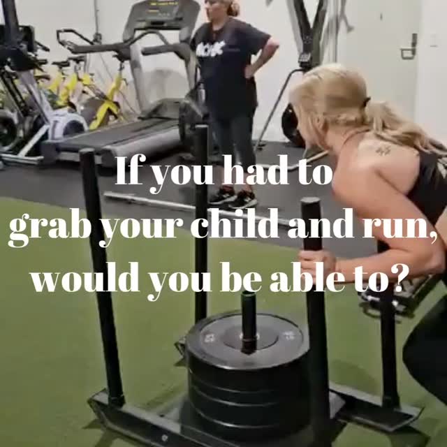 Serious question for parents:

If you had to grab your kid and run for 60 seconds…
✔️ C…