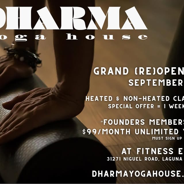 Ok… here’s our- 

⭐️BIG ANNOUNCEMENT⭐️

We are Re-Opening our studio!!! 💫

Dharma Yoga…
