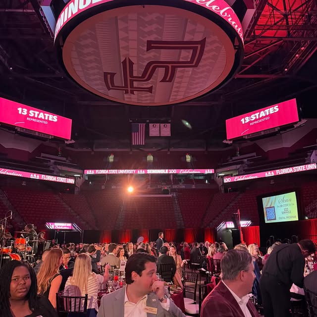 Our owner and FSU Alumni proudly represented at the Seminole 100 Celebration! Better Bo…