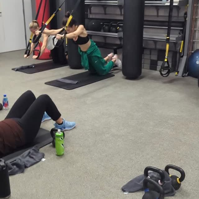 Friday TRX Sculpt 

One 12-min block of Upper Body Work 

Mini 5-Min Blocks of Back, Co…
