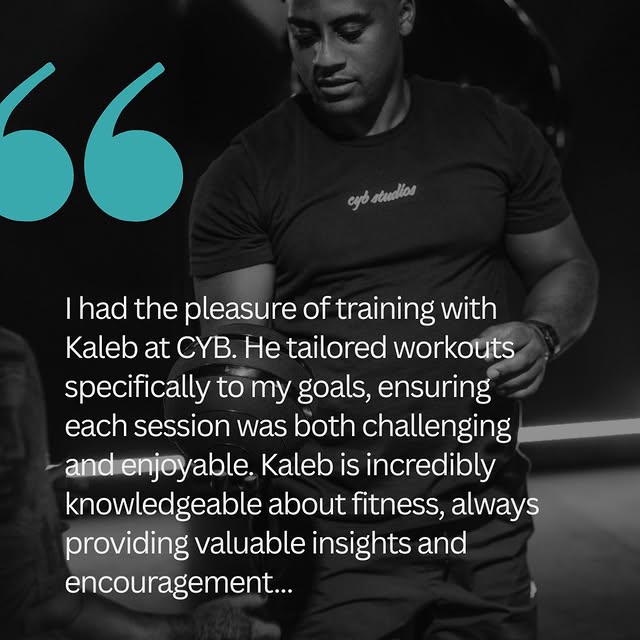 Real results come from real support. 
At CYB, personal training is more than just a wor…