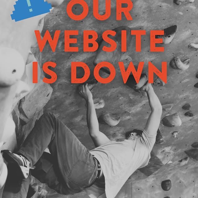 We’re currently working to resolve this issue. 

Yoga schedule and climbing class sched…