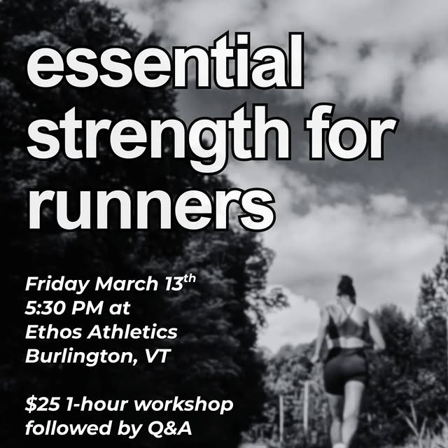 📣 NORTHERN VT RUNNERS 👇

If you're wondering "WTF is worth my time in the gym & how d…