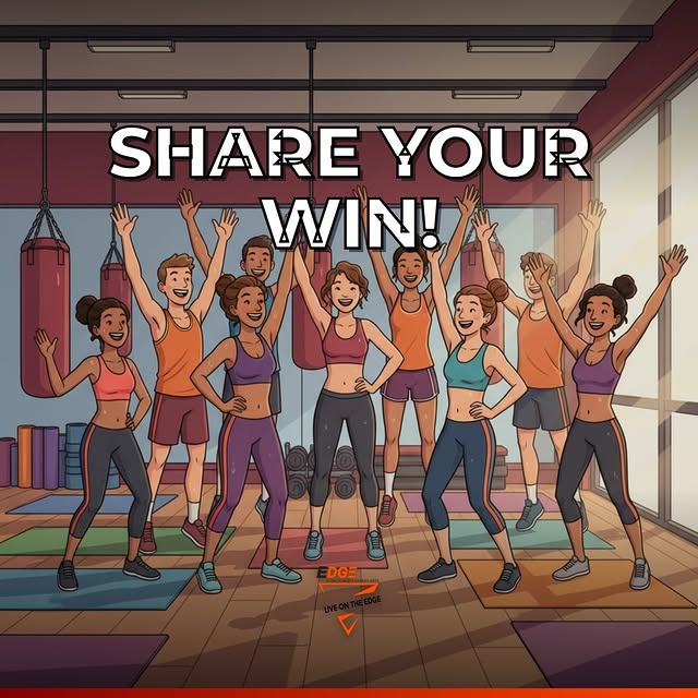 Edge Family, it's time to CELEBRATE YOU! 🔥🙌 Whether you nailed your first class, crus…