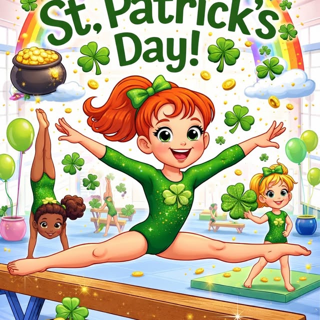 🍀💚 Happy St. Patrick’s Day from all of us at Langley Gymnastics! 💚🍀
We’re feeling e…