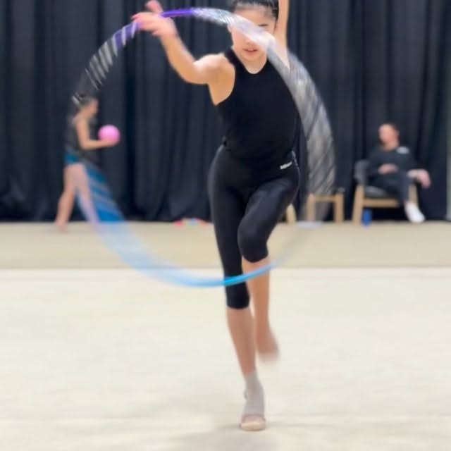 Good luck to our amazing @sherry_shao_rg and @emmachkaterry at The Rhythmic Challenge a…