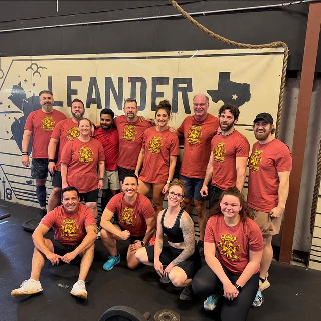 Our House Teams for Leander CrossFit’s Intramural Open.  Don’t forget to submit your sc…