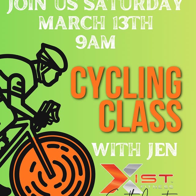This Saturday at the South County location join us at 9am for a special CYCLE class wit…