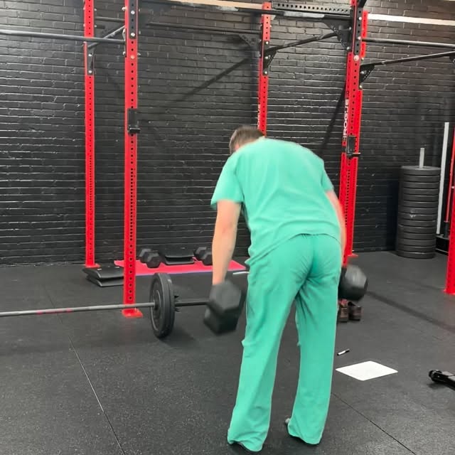 This is what COMMITMENT to your health looks like. From the hospital straight to the gy…