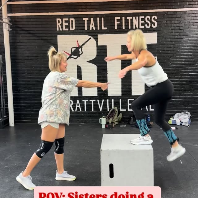 Tell me you’re sisters without telling me you’re sisters 👯‍♀️ 😆 #functionalfitness #r…