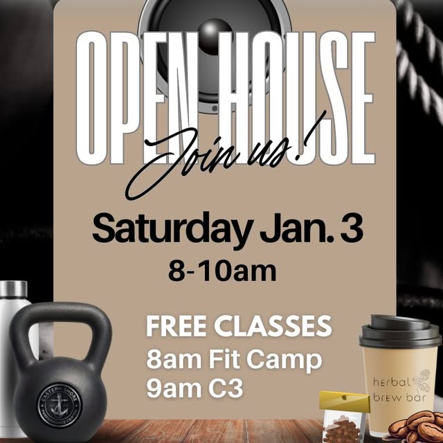 🏋️ ESPC OPEN HOUSE – FREE COMMUNITY EVENT ☕

Join us at Eastern Shore Performance Cent…