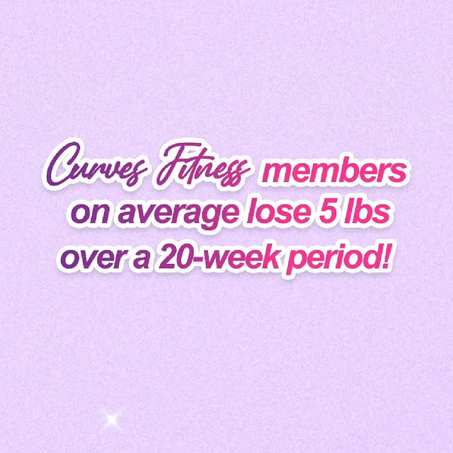 Curves Fitness members on average lose 5 lbs. over a 20-week period

Nina is a busy mom…