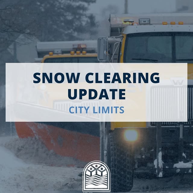Snow Clearing Update in the City Limits❄️

Through last night’s whiteout conditions, th…