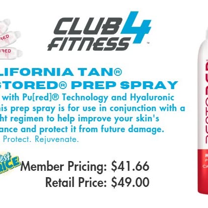 Maximize your Red Light results with the California Tan Restored Prep Spray! 🧴✨

Infus…