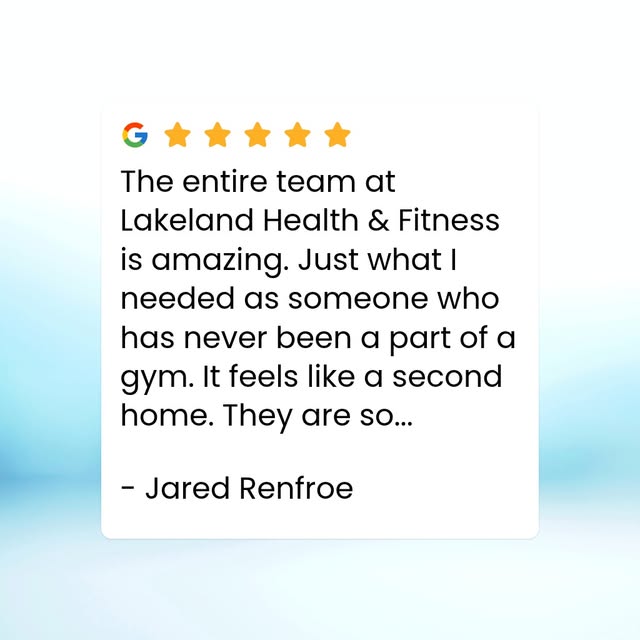 Another 5-star client review-- come see why we have over 100 of these!