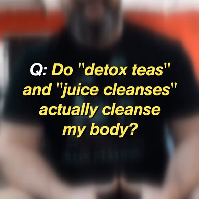 Are detox teas legit!?? Eric gives us his take

#diet #training #personaltrainer