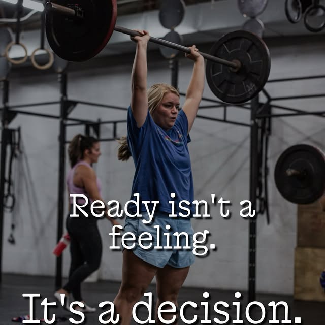 If you’re waiting to “feel ready” to start, you’ll be waiting forever.

Ready isn’t a f…