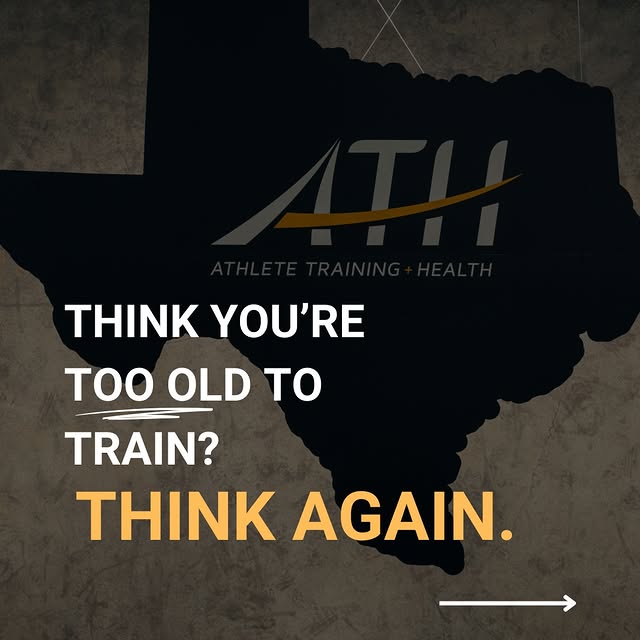 Age is not a reason to stop. It's a reason to start taking your fitness more seriously.…