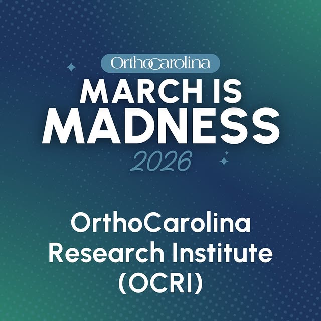 LIKE this post to lock in your vote for the OrthoCarolina Research Institute (OCRI) in …