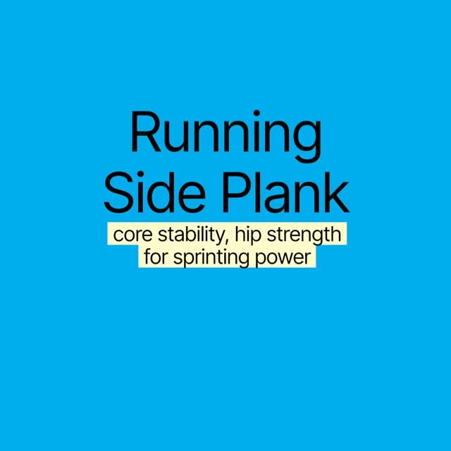Challenge your side plank with this variation! In this phase of our college ultimate pr…