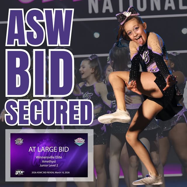 Amethyst is headed to 🌎 The Allstar World Championship! 💜

This team has shown incred…