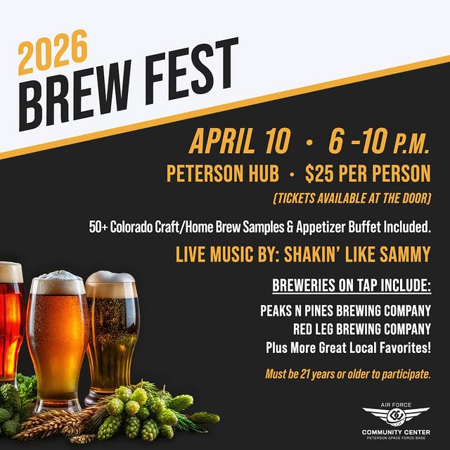 Mark your calendar for April 10 and head to The Hub Community Center on Peterson Space …