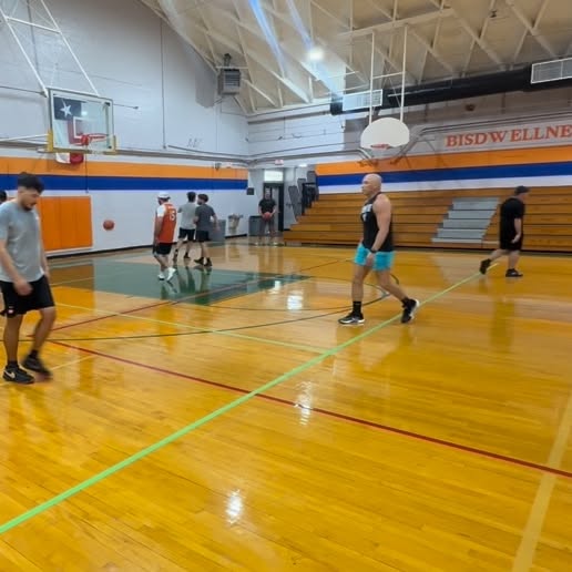 If it’s game point get me the ball and get out the way. Anything past half court I got …