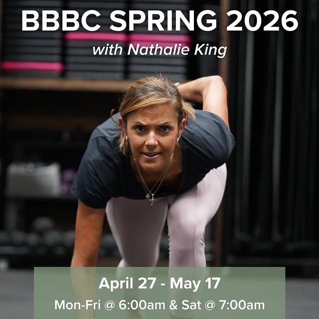 𝗜𝗧'𝗦 𝗕𝗔𝗖𝗞! ✨💪

Welcome to BBBC 2.0! Join us Monday-Friday for 45-minute classes…