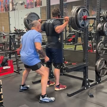 DHF client Austin Exner getting deep…..😍…..never misses a leg day - you can’t take the…