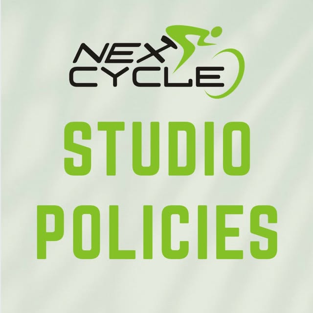 👋 Nexcycle fam
Just a quick heads-up that we’ve made a few updates to our studio polic…