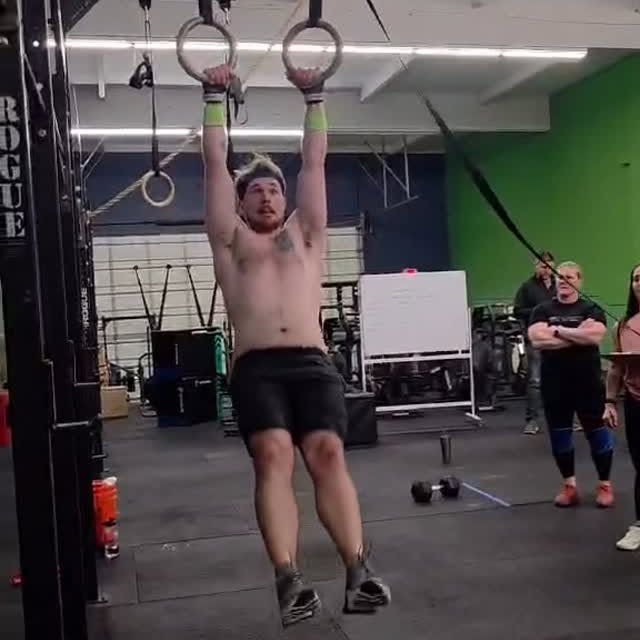 Can you feel this video?! 🥹 Way to go Coach Connor on your first RMU!! The CrossFit Op…
