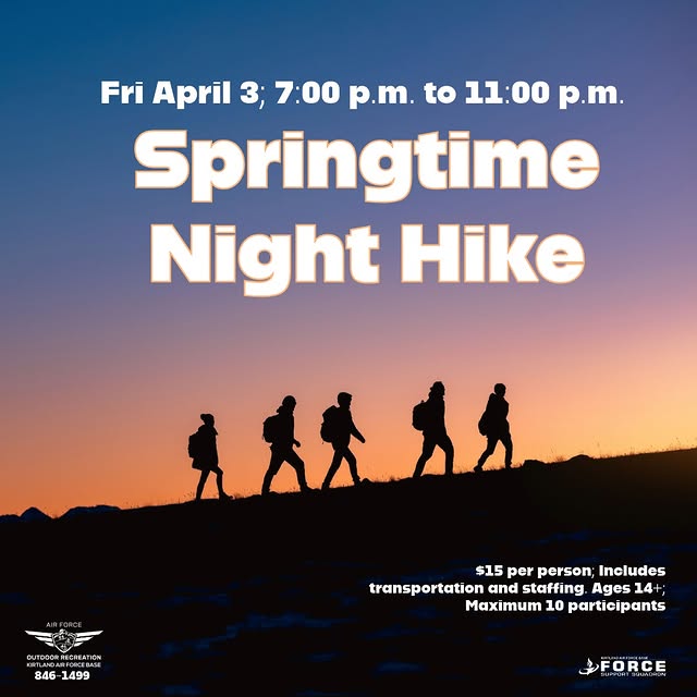 🌕✨ Experience the magic of the mountains on our Springtime Night Hike on April 3rd fro…