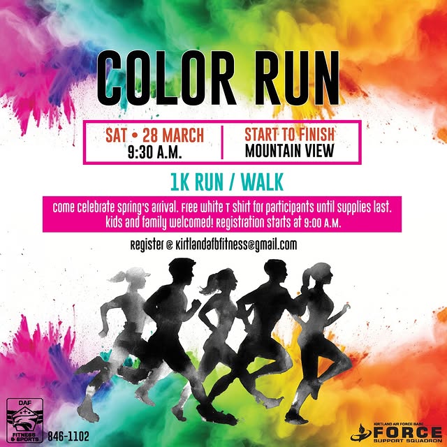 🌈🌸 Tomorrow’s the day, #TeamKirtland!
 
Our #1K #Spring #ColorRun/Walk kicks off in t…
