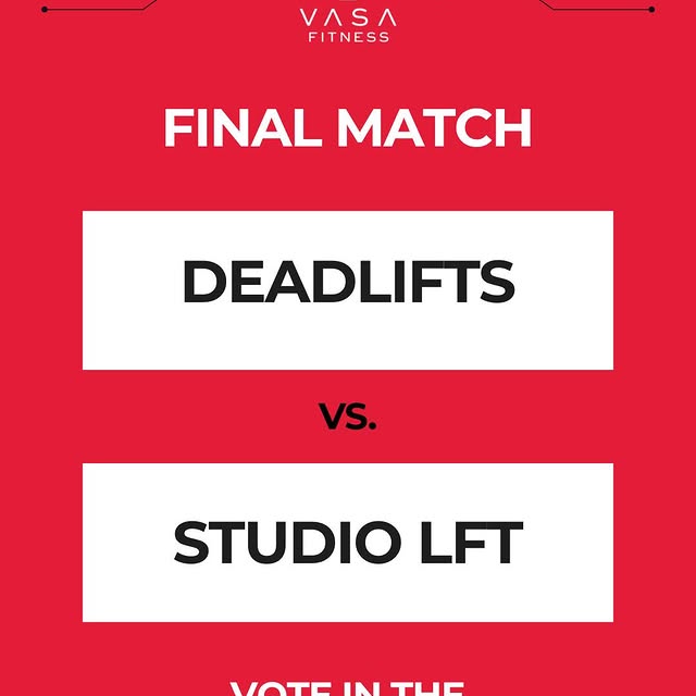 🔥 MARCH TO THE FITTEST 🔥

It all comes down to this: 
DEADLIFTS VS. STUDIO LFT

Who’s…