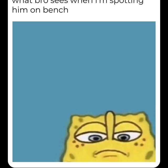 When bro looks up: 👀🧽💛